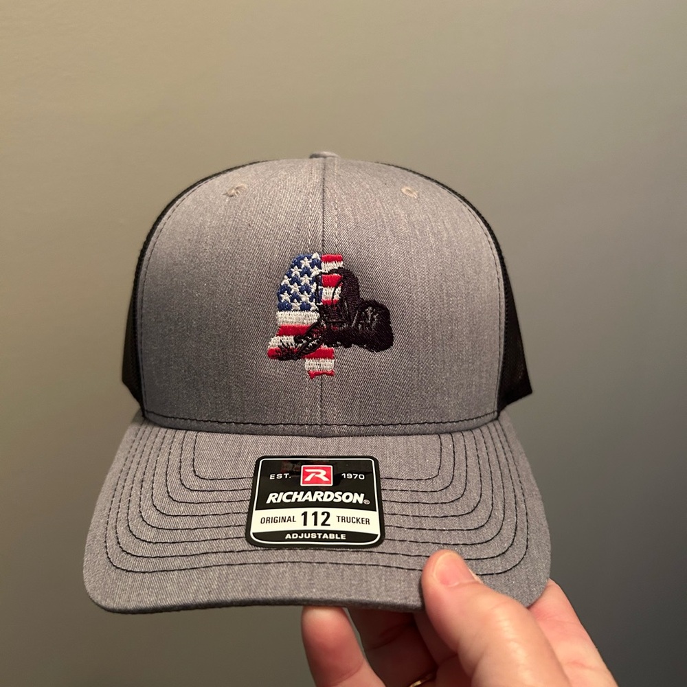 Gray Trucker Cap Georgia Welder